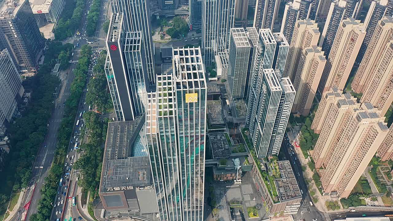 深圳大冲万象天地华润航拍